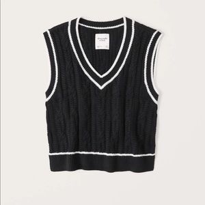 abercrombie sweater vest